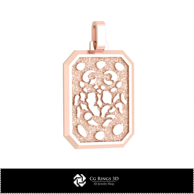 Pendente Zodiacale 3D Uomo Cancro, Gioielli 3D CAD, Ciondoli 3D CAD, Ciondoli Zodiacali 3D