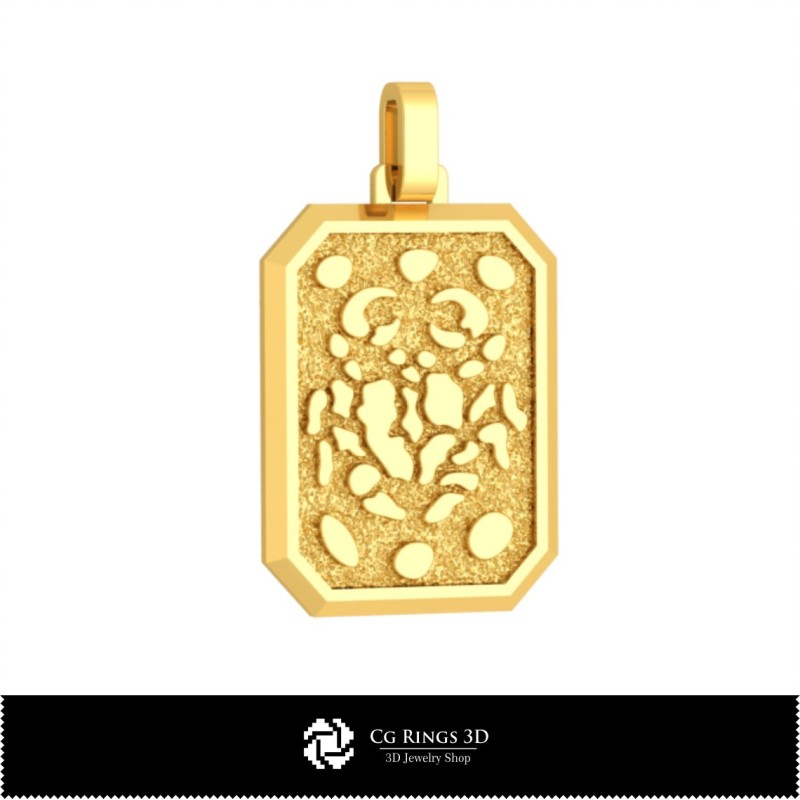 Colecție 3D de pandantive zodiacale pentru casă, bijuterii CAD 3D, pandantive CAD 3D, colecții de bijuterii CAD 3D, pandantive