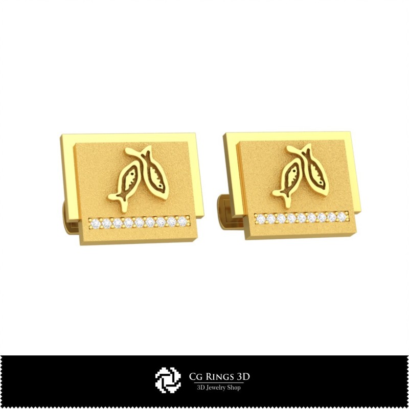 Colecție 3D de butoni Zodiac Acasă, Bijuterii 3D CAD, Colecții de bijuterii 3D CAD