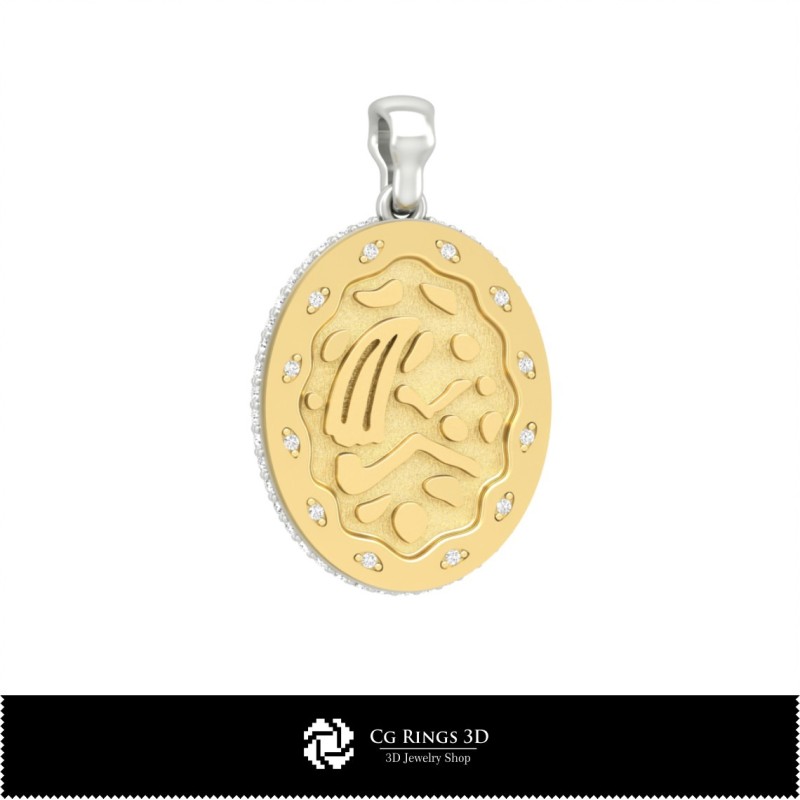 Schmuck-3D-CAD-Set Schmuck 3D-CAD, Anhänger 3D-CAD, Armbänder 3D-CAD, Schmucksets 3D-CAD, 3D-Zodiac-Anhänger, 3D B