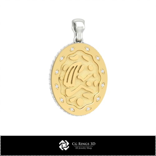 Schmuck-3D-CAD-Set Schmuck 3D-CAD, Anhänger 3D-CAD, Armbänder 3D-CAD, Schmucksets 3D-CAD, 3D-Zodiac-Anhänger, 3D B