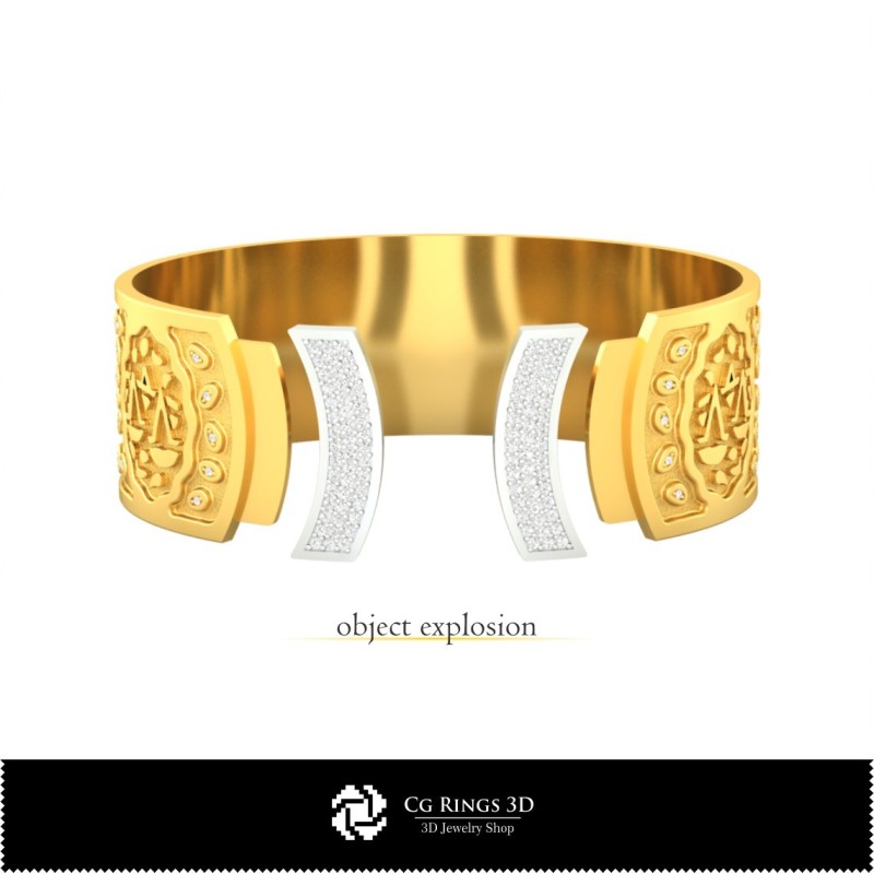 珠宝-珠宝套装 3D CAD 珠宝 3D CAD，吊坠 3D CAD，手链 3D CAD，珠宝套装 3D CAD，3D 星座吊坠，3D B