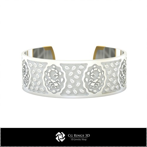 Schmuck - Schmuckset 3D-CAD Schmuck 3D-CAD, Anhänger 3D-CAD, Armbänder 3D-CAD, Schmucksets 3D-CAD, 3D-Zodiac-Anhänger, 3D B