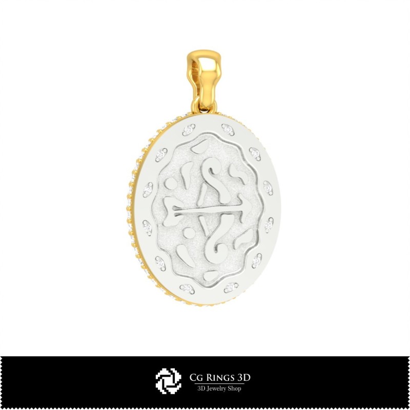 Schmuck-Schmuckset 3D-CAD Schmuck 3D-CAD, Anhänger 3D-CAD, Armbänder 3D-CAD, Schmucksets 3D-CAD, 3D-Zodiac-Anhänger, 3D B