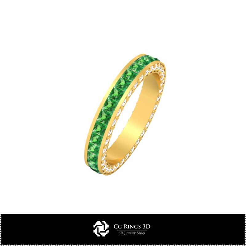 Anillos de boda 3D, Joyería CAD 3D, Anillos CAD 3D, Alianzas CAD 3D