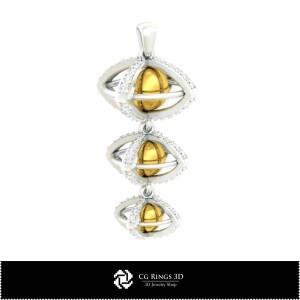 3D Ball Pendant Home, Jewelry 3D CAD, Pendants 3D CAD , 3D Ball Pendants 2