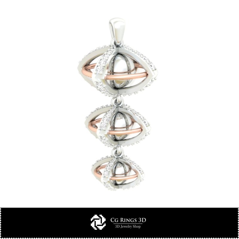 Ciondolo Sfera 3D Casa, Gioielleria CAD 3D, Ciondoli CAD 3D, Ciondoli Sfera 3D