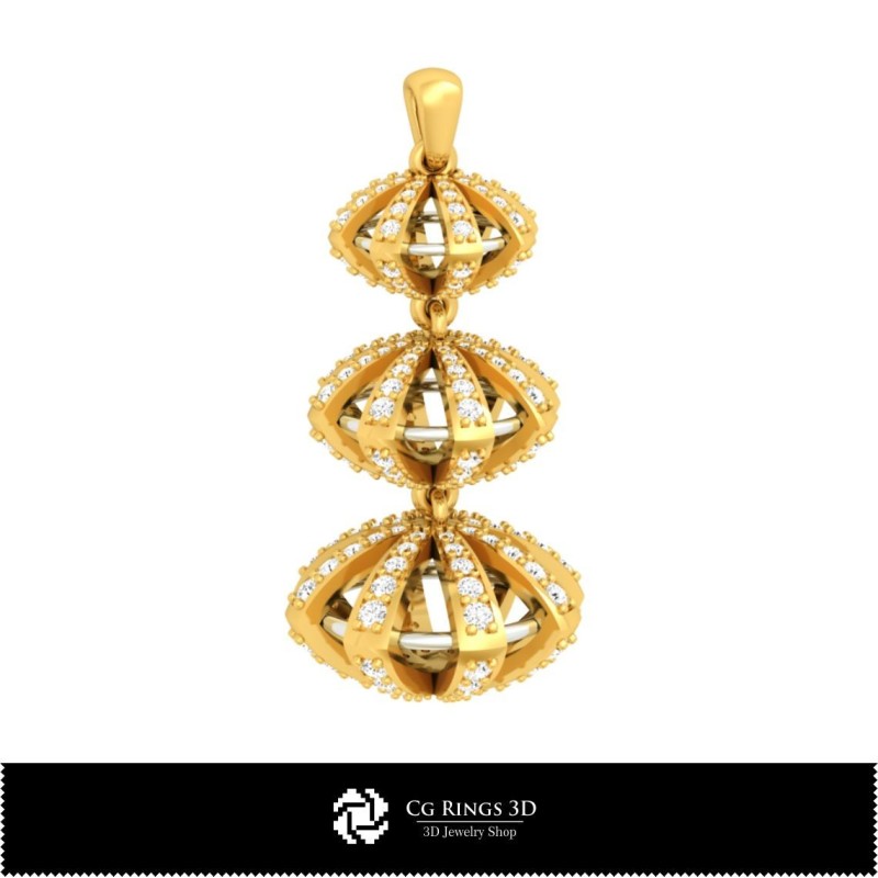 Schmuck-Anhänger 3D-CAD Schmuck 3D-CAD, Anhänger 3D-CAD, 3D-Diamantanhänger, 3D-Kugelanhänger