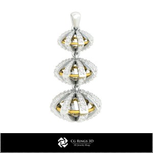 Jewelry-Pendant 3D CAD Jewelry 3D CAD, Pendants 3D CAD , 3D Diamond Pendants, 3D Ball Pendants 2