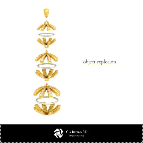 Jewelry-Pendant 3D CAD Jewelry 3D CAD, Pendants 3D CAD , 3D Diamond Pendants, 3D Ball Pendants
