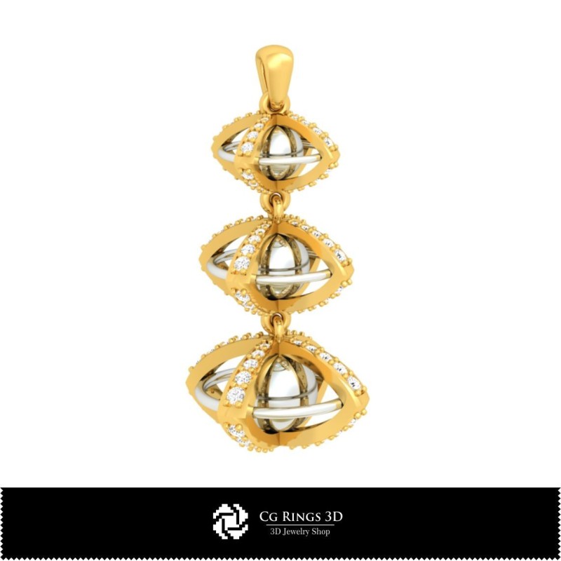 Colgante de bola 3D para el hogar, joyería CAD 3D, colgantes CAD 3D, colgantes de diamante 3D, colgantes de bola 3D