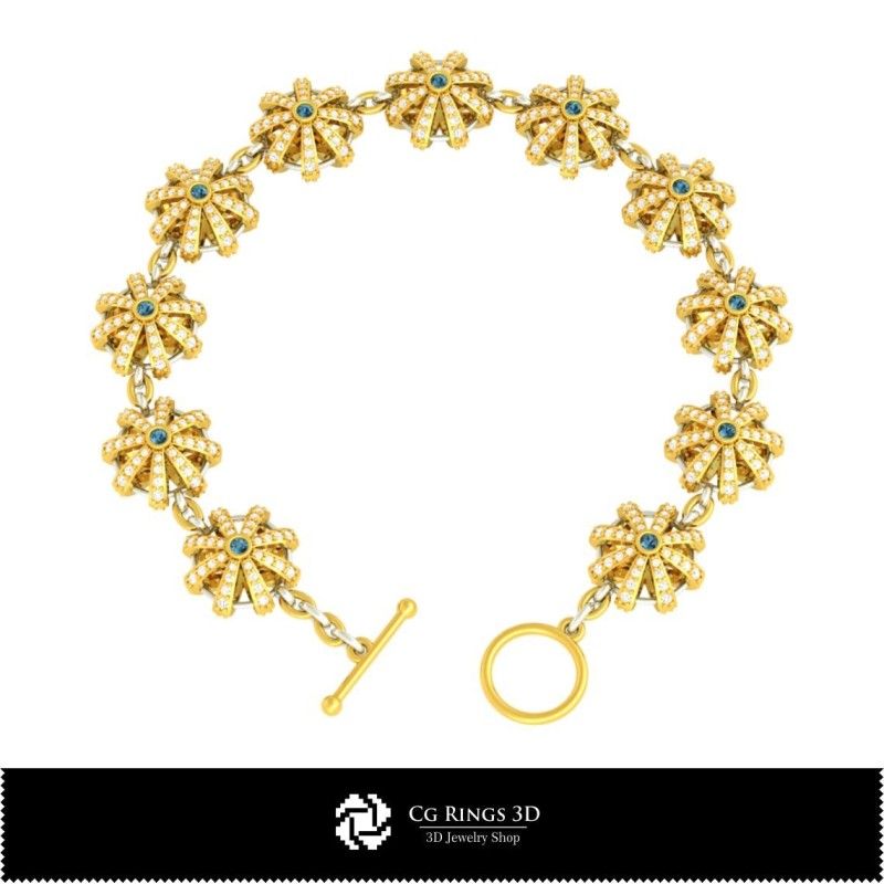 Schmuck-Armband 3D-CAD Schmuck 3D-CAD, Armbänder 3D-CAD, 3D-Diamantarmbänder, 3D-Armbänder