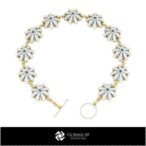 Bijuterii-Brățară 3D CAD Bijuterii 3D CAD, Brățări 3D CAD, Brățări cu Diamante 3D, Brățări 3D