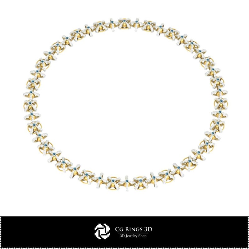 Bijoux-Colliers 3D DAO Bijouterie 3D DAO, Colliers 3D DAO, Colliers de diamants 3D
