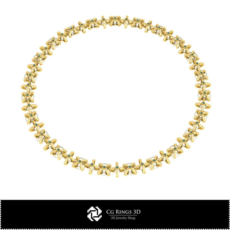 Schmuck-Halsketten 3D-CAD Schmuck 3D-CAD, Halsketten 3D-CAD, 3D-Diamant-Halsketten