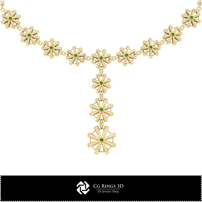 Joyas-Collares 3D CAD Joyas 3D CAD, Collares 3D CAD, Collares de Diamantes 3D