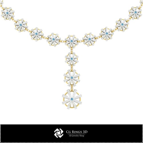 Gioielli-Collane 3D CAD Gioielli 3D CAD, Collane 3D CAD, Collane con Diamanti 3D