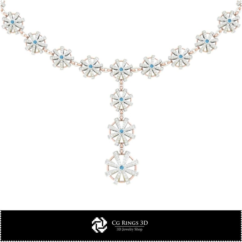 Bijoux-Colliers CAO 3D CAO Bijoux 3D, CAO Colliers 3D, Colliers Diamant 3D
