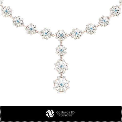 Bijoux-Colliers CAO 3D CAO Bijoux 3D, CAO Colliers 3D, Colliers Diamant 3D