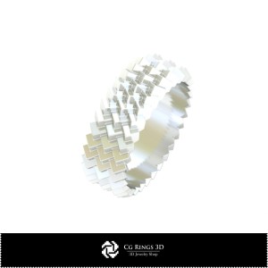 3D 结婚戒指家居、珠宝 3D CAD、戒指 3D CAD、结婚戒指带 3D、永恒戒指带 3D 2