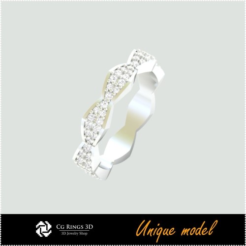 3D einzigartige Eheringe CB Home, Schmuck 3D CAD, 3D einzigartiger Schmuck, Ringe 3D CAD, Eheringe 3D, Moderinge 3D