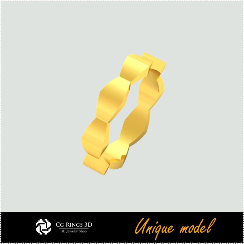 3D 独特结婚戒指 CB 家居，珠宝 3D CAD，3D 独特珠宝，戒指 3D CAD，结婚戒指 3D，时尚戒指 3D
