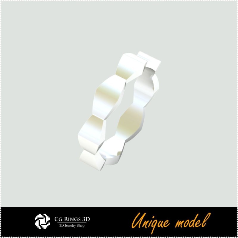 Inele de nuntă unice 3D CB Home, bijuterii 3D CAD, bijuterii unice 3D, inele 3D CAD, verighete 3D, inele de modă 3D