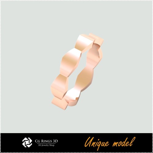 Inele de nuntă unice 3D CB Home, bijuterii 3D CAD, bijuterii unice 3D, inele 3D CAD, verighete 3D, inele de modă 3D
