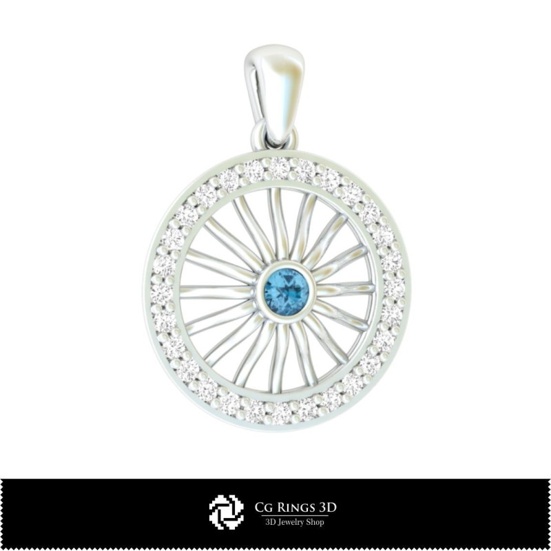 Pendentif bijou 3D - CAO 3D pour la maison, CAO 3D pour bijoux, pendentifs CAO 3D, pendentifs diamant 3D