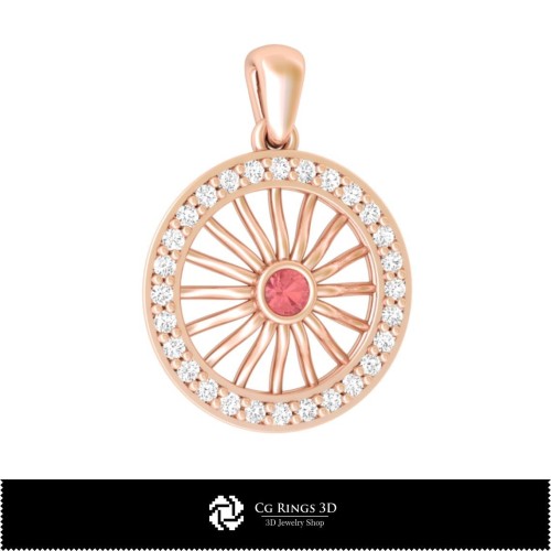 Pandantiv 3D-Jewelry 3D CAD Acasă, Jewelry 3D CAD, Pandantive 3D CAD, Pandantive cu Diamante 3D