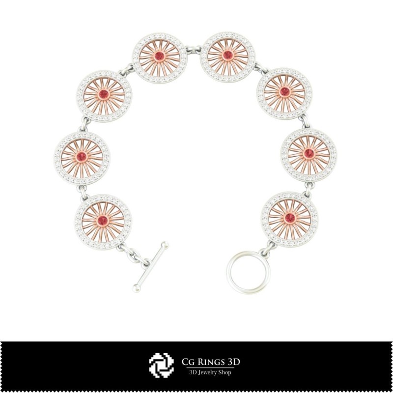 Bijoux-Bracelet DAO 3D Bijoux DAO 3D, Bracelets DAO 3D, Bracelets en diamant 3D, Bracelets 3D