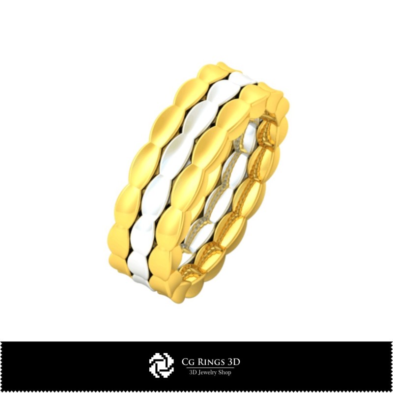 3D-CAD-Verlobungsring Zuhause, Schmuck 3D-CAD, Ringe 3D-CAD, Eheringe 3D, Eternity-Bänder 3D