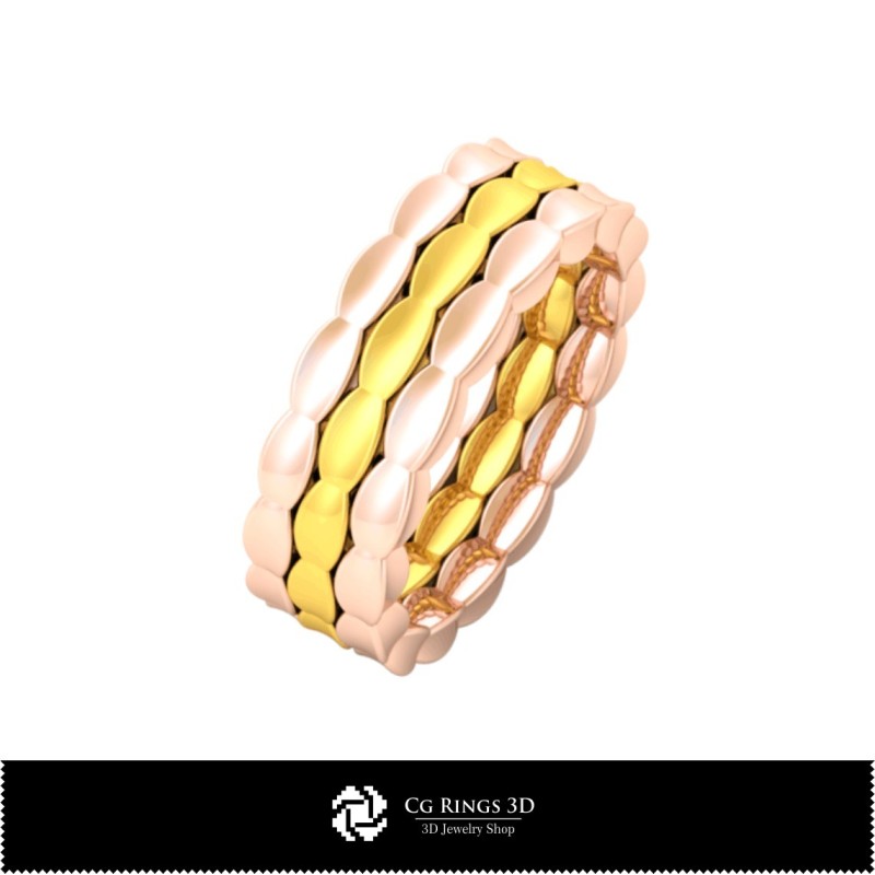 Maison d'alliances en CAO 3D, Joaillerie CAO 3D, Bagues CAO 3D, Alliances CAO 3D, Anneaux éternité CAO 3D