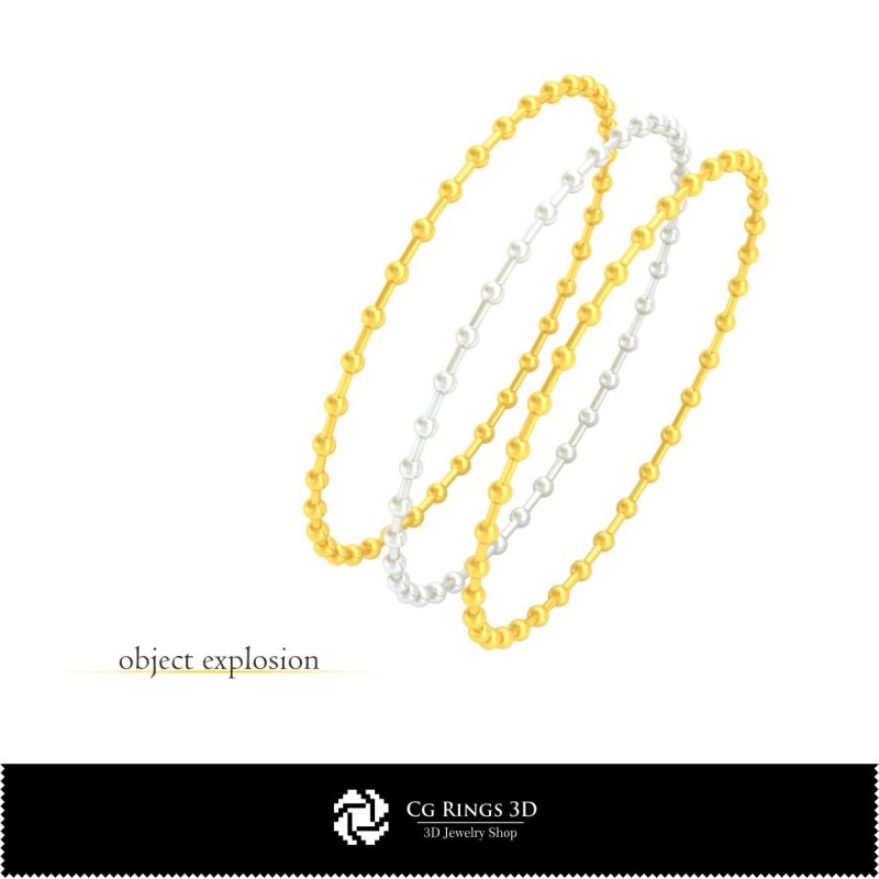 Braccialetto CAD 3D Home, Gioielleria CAD 3D, Braccialetti CAD 3D, Braccialetti 3D, Bracciale 3D