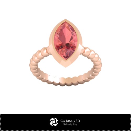 Anello a sfera CAD 3D per la casa, Gioielleria CAD 3D, Anelli CAD 3D, Anelli con diamanti CAD 3D