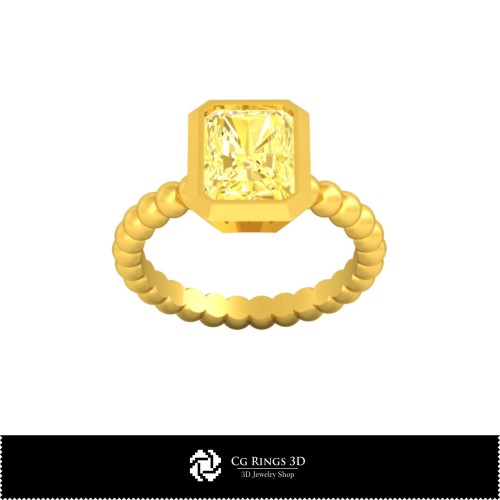 3D-CAD Kugelring Zuhause, Schmuck 3D-CAD, Ringe 3D-CAD, Diamantringe 3D