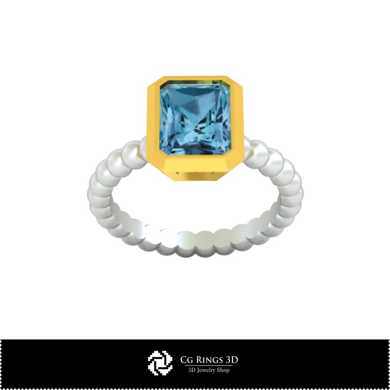 3D-CAD Ball-Ring Home, Schmuck 3D-CAD, Ringe 3D-CAD, Diamantringe 3D