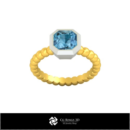 3D-CAD-Kugelring Zuhause, Schmuck 3D-CAD, Ringe 3D-CAD, Diamantringe 3D