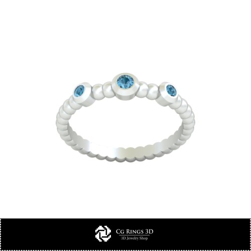 Anello 3D CAD a sfera per la casa, Gioielli 3D CAD, Anelli 3D CAD, Anelli con diamante 3D
