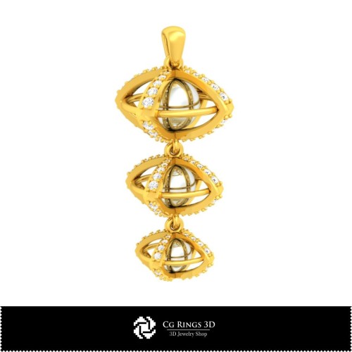 Set di gioielli in CAD 3D, Gioielleria CAD 3D, Set di gioielli CAD 3D