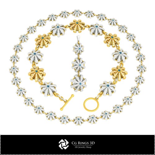 Set bijuterii CAD 3D pentru casă, Bijuterii CAD 3D, Seturi de bijuterii CAD 3D