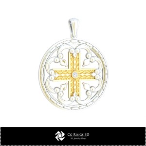Ciondolo religioso 3D per la casa, Gioielleria CAD 3D, Ciondoli CAD 3D, Ciondoli religiosi 3D 2