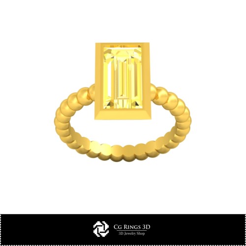 Collection 3D CAO d'anneaux à billes pour la maison, CAO 3D de bijoux, Collections de bijoux CAO 3D
