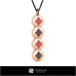 Pendentif 3D CAO avec cartes à jouer, Bijoux 3D CAO, Pendentifs 3D CAO, Pendentifs diamant 3D, Pendentifs sphériques 3D 2