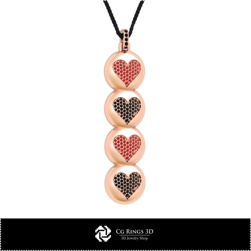 Pendentif 3D CAO avec cartes à jouer, Bijoux 3D CAO, Pendentifs 3D CAO, Pendentifs diamants 3D, Pendentifs sphériques 3D