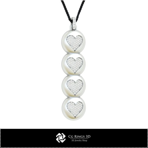 3D-CAD-Anhänger mit Spielkarten Home, Schmuck 3D-CAD, Anhänger 3D-CAD, 3D-Diamantanhänger, 3D-Kugelanhänger