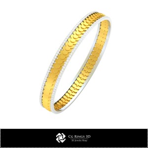 Bracelet 3D CAO avec cartes à jouer, Bijoux 3D CAO, Bracelets 3D CAO, Bracelets diamant 3D, Bracelets 3D, Bracelet manchette 3D 2