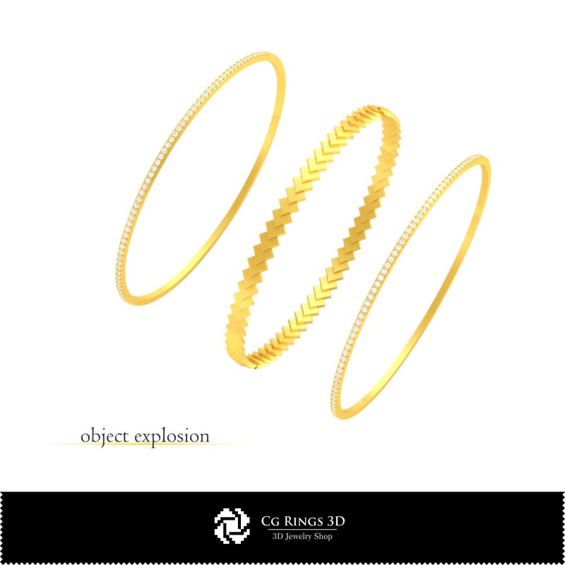 3D CAD Bracelet with Playing Cards Home, Jewelry 3D CAD, Bracelets 3D CAD , 3D Diamond Bracelets, 3D Bracelets, 3D Cuff Bracele