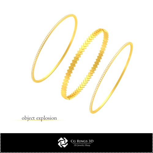 3D CAD Bracelet with Playing Cards Home, Jewelry 3D CAD, Bracelets 3D CAD , 3D Diamond Bracelets, 3D Bracelets, 3D Cuff Bracele