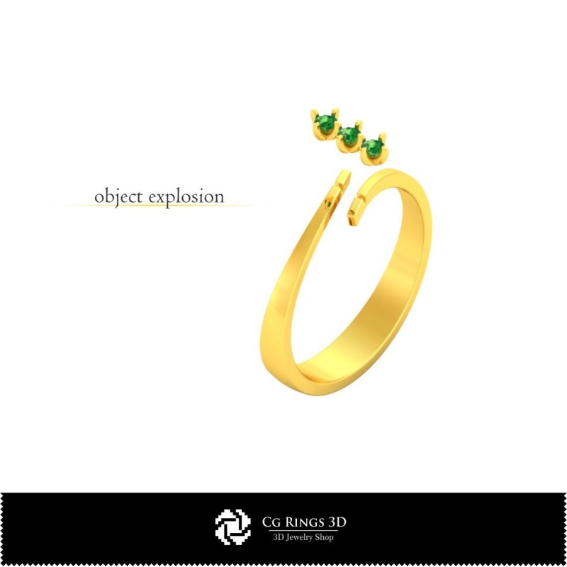 Jewelry-Ring 3D CAD Jewelry 3D CAD, Rings 3D CAD , Diamond Rings 3D
